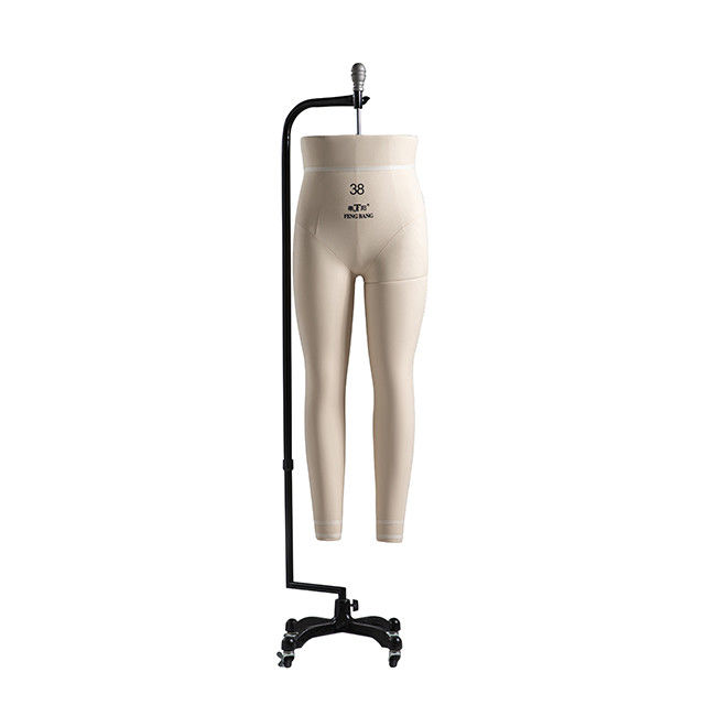 Fiberglass Dress Form Mannequin For Dressmaker Lower Half Body Hanging With Wheels (Màn hình quần áo bằng sợi thủy tinh)