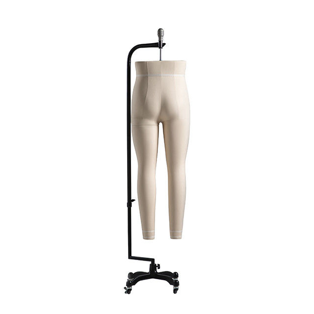 Fiberglass Dress Form Mannequin For Dressmaker Lower Half Body Hanging With Wheels (Màn hình quần áo bằng sợi thủy tinh)