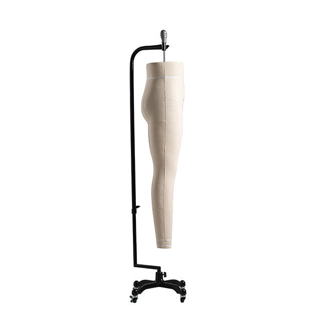 Fiberglass Dress Form Mannequin For Dressmaker Lower Half Body Hanging With Wheels (Màn hình quần áo bằng sợi thủy tinh)